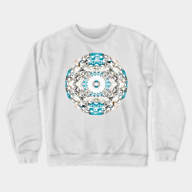 Mandala lace Crewneck Sweatshirt by Petras